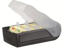HAN Karteibox Croco A8, Schwarz