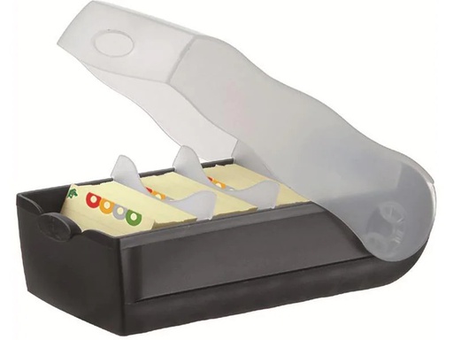 [90225960 1348178] HAN Karteibox Croco A8, Schwarz