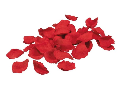[90226019 1331201] Dekomat AG Kunstblume Rosenblütenblätter 60 Stück, Rot