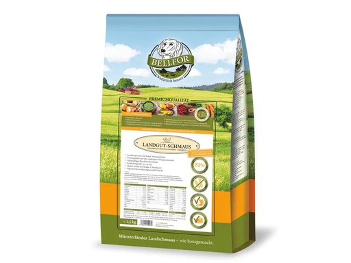 [90226055 1340608] Bellfor Trockenfutter Landgut-Schmaus Insekten, 2.5 kg