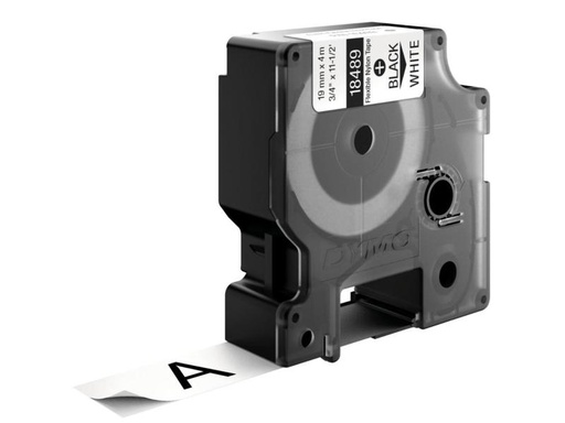 [90037084 119836] DYMO Beschriftungsband 18489 Schwarz auf Weiss