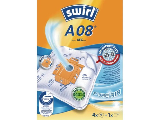 [90003698 572737] Swirl Staubfilterbeutel A 08 4 Stück