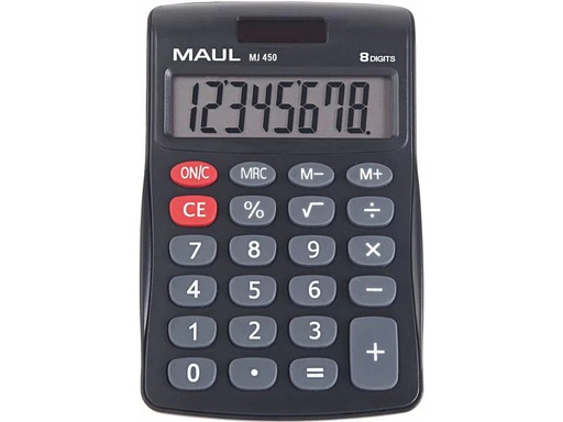 [90226137 1348137] Maul Taschenrechner MJ450 Junior Schwarz