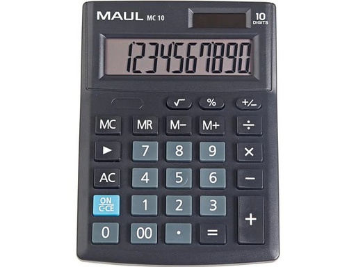 [90226211 1348142] Maul Taschenrechner MC10 Schwarz