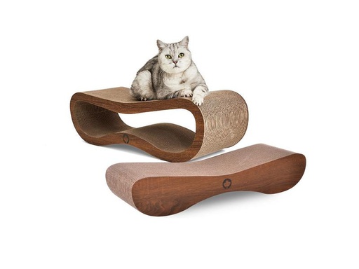 [90226226 1344990] CanadianCat Kratzmöbel Set Orbit &amp; Satellite Walnuss
