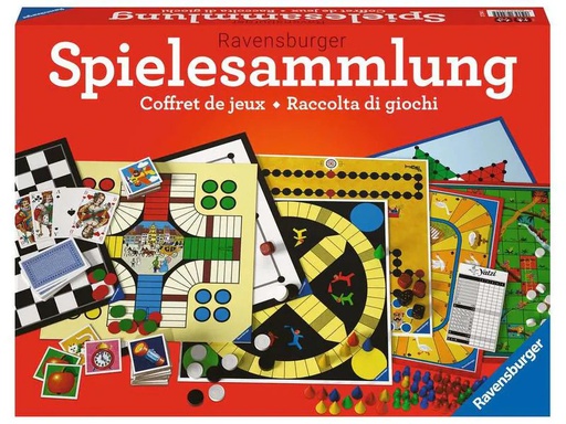 [90226306 1285516] Ravensburger Familienspiel Spielesammlung (DE / FR / IT)