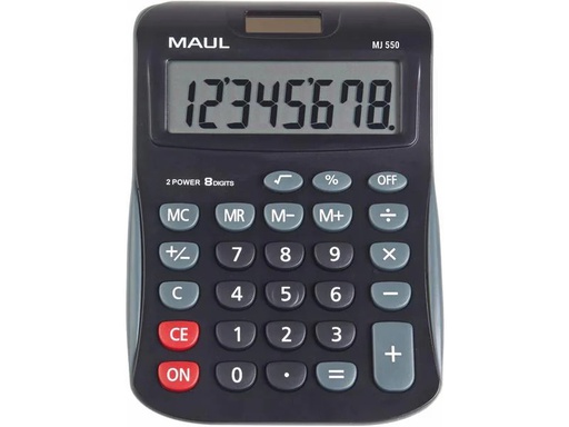 [90226326 1348140] Maul Taschenrechner MJ550 Junior Schwarz