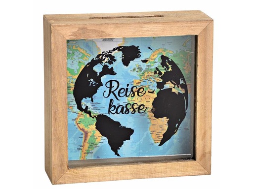 [90226362 1340340] G. Wurm Spardose Reisekasse 5 x 15 x 15 cm