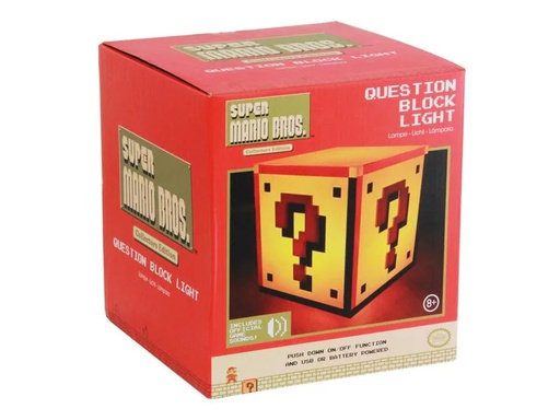 [90226374 1345751] Paladone Dekoleuchte Super Mario Fragezeichen-Block V3