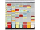 Franken T-Kartentafel Universal 49 cm x 47.4 cm, Grau