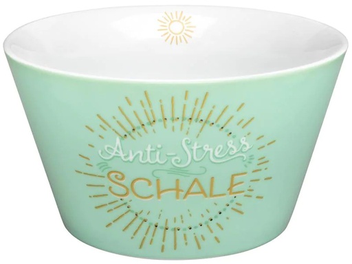 [90226465 1332557] Sheepworld Schale Anti-Stress 13.5 cm, 1 Stück, Hellgrün/Weiss