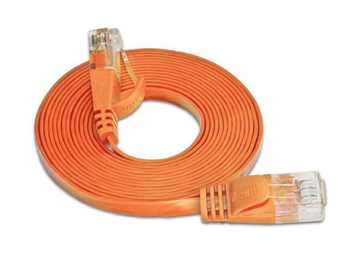 [90037321 314661] SLIM Slimpatchkabel RJ-45 - RJ-45, Cat 6, UTP, 2 m, Orange