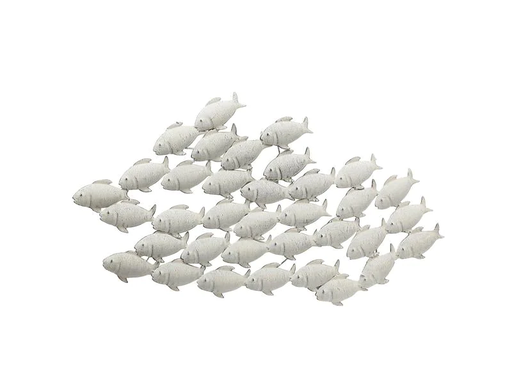 [90003711 1102509] Boltze Wanddekoration Fischschwarm