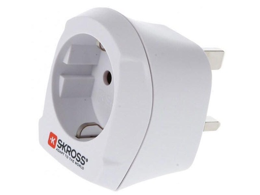 [90037326 309434] SKROSS Reiseadapter Country EU – UK