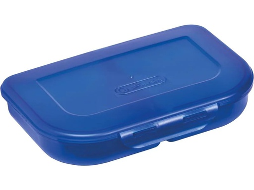 [90226584 1337798] Herlitz Lunchbox 23 x 15.5 x 4 Blau  uni