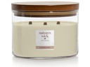 Woodwick Duftkerze Natures Wick Cashmere Wool Large Tumbler