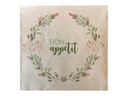 Chic Mic Papierservietten Bon appetit spring 33 cm x 33 cm, 20 Stück