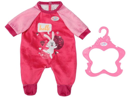 [90226882 1330365] Baby Born Puppenkleidung Strampler Pink 43 cm