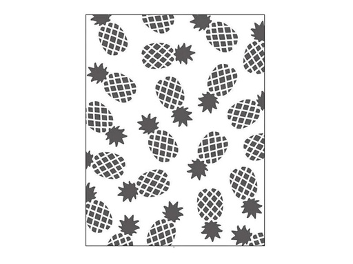 [90037434 1168786] Creativ Company Prägeschablone 11 x 14 cm, Ananas