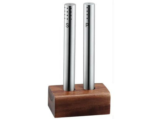 [90037438 849135] WMF Salz- &amp; Pfefferstreuer Braun/Silber
