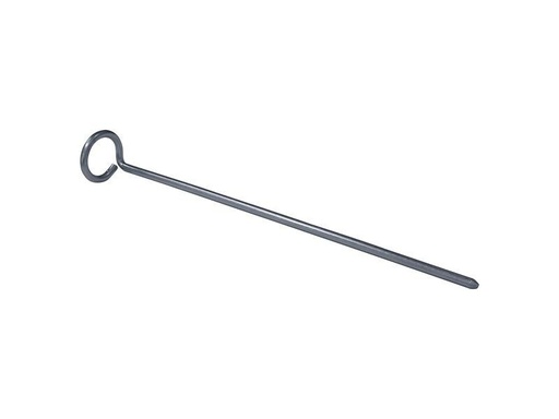 [90226988 1322687] High Peak Stahl-Hering Ringkopf Erdnagel, 200 x 4 mm