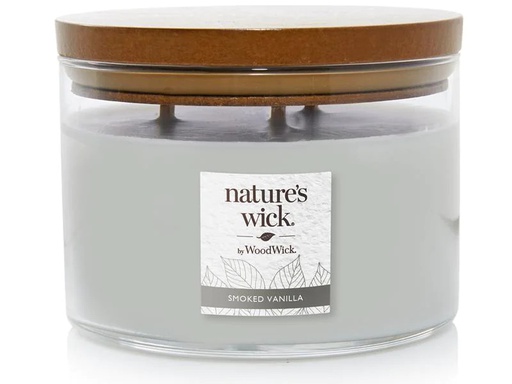 [90227179 1357806] Woodwick Duftkerze Natures Wick Smoked Vanilla Large Tumbler