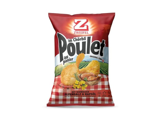 [90227287 1361527] Zweifel Original Chips Poulet im Chörbli 175 g