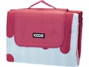 KOOR Picknickdecke Gelato-Pink 200 x 200 cm
