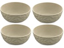 Koziol Schale Club 16.2 cm, 4 Stück, Sand/Gelb