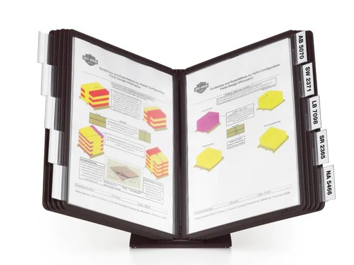 [90037629 750170] DURABLE Dokumentenhalter Vario Table 10 Schwarz
