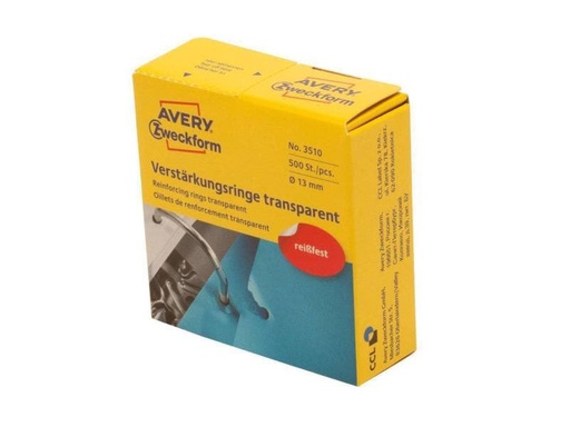 [90037633 926279] Avery Zweckform Verstärkungsringe 3510 Ø 13 mm