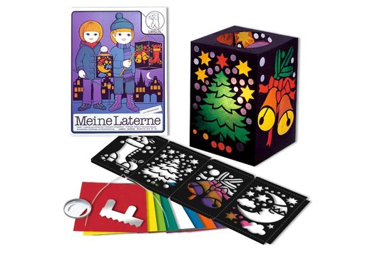 [90037659 1109725] URSUS Laternen-Bastelset Weihnachten
