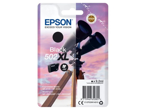 [90037686 780750] Epson Tinte C13T02W14010 XL Black