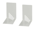 Maul Buchstützen-Set S Grau, Metall