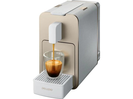 [90227678 1354233] Delizio Kapselmaschine Viva elegante Gold/Weiss