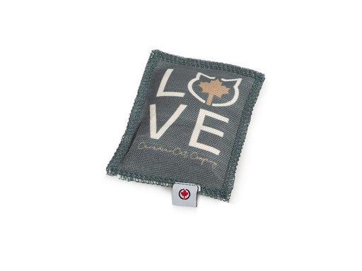 [90227690 1353204] CanadianCat Katzen-Spielzeug Spielkissen Love, Dunkelgrau