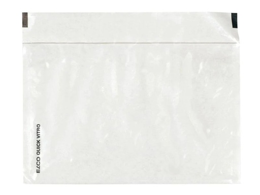 [90037803 205663] ELCO Dokumententasche Quick Vitro C6 Transparent, 250 Stück