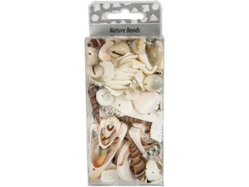 [90037828 785018] Creativ Company Perlen-Set 120 g Strandmuscheln