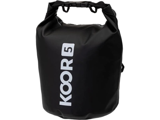 [90228100 1294325] KOOR Dry Bag Zaaino Schwarz 5 l