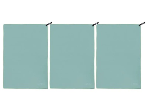[90228202 1281872] KOOR Badetuch Silva Verde 3er-Pack M 65 x 90 cm