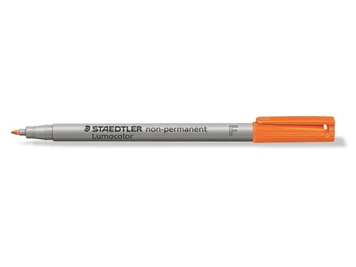 [90003764 914772] Staedtler Folienstift Lumocolor 316 F Orange, wasserlöslich