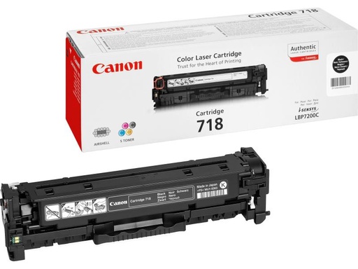 [90037857 164731] Canon Toner 718 / 2662B002 Black