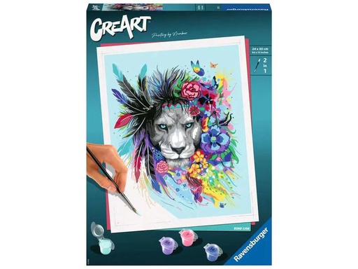 [90228407 1285538] Ravensburger Malen nach Zahlen CreArt: Boho Lion