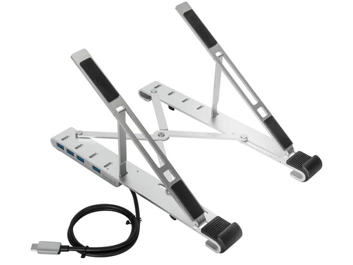 [90228633 1311584] Targus Notebook-Ständer mit integriertem USB-A-Hub 10-15.6
