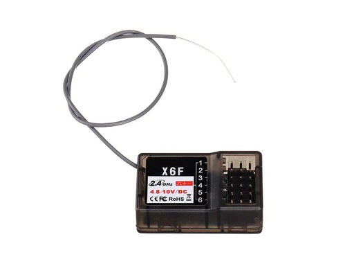 [90228688 1338993] Amewi Empfänger X6F 6-Kanal 2.4 GHz GFSK HC7 / RXB7