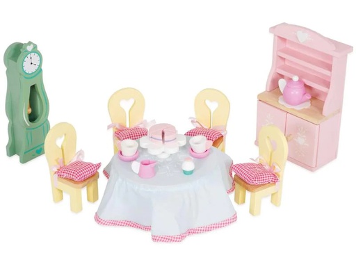 [90228738 1347916] LE TOY VAN Puppenhausmöbel Esszimmer Möbel Set