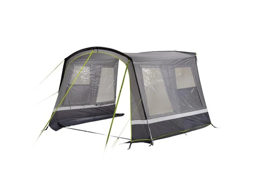[90228847 1322663] High Peak Vorzelt Trento 2.0, Lightgrey-Darkgrey-Lime