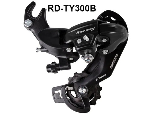 [90228940 1350607] Shimano Schaltwerk Tourney RD-TY300 6/7-Gang, SGS-mit Halter