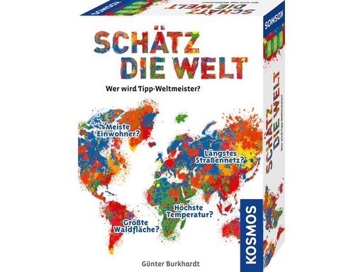 [90229064 1341966] Kosmos Kinderspiel Schätz die Welt – Wer wird Tipp-Weltmeister?
