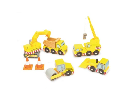 [90229086 1347930] LE TOY VAN Spielzeugfahrzeug Baufahrzeug-Set